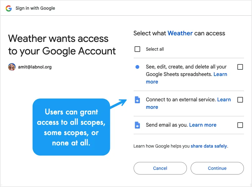How to Handle OAuth Permissions in Google Add-ons